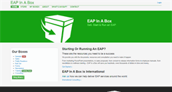 Desktop Screenshot of eapinabox.com